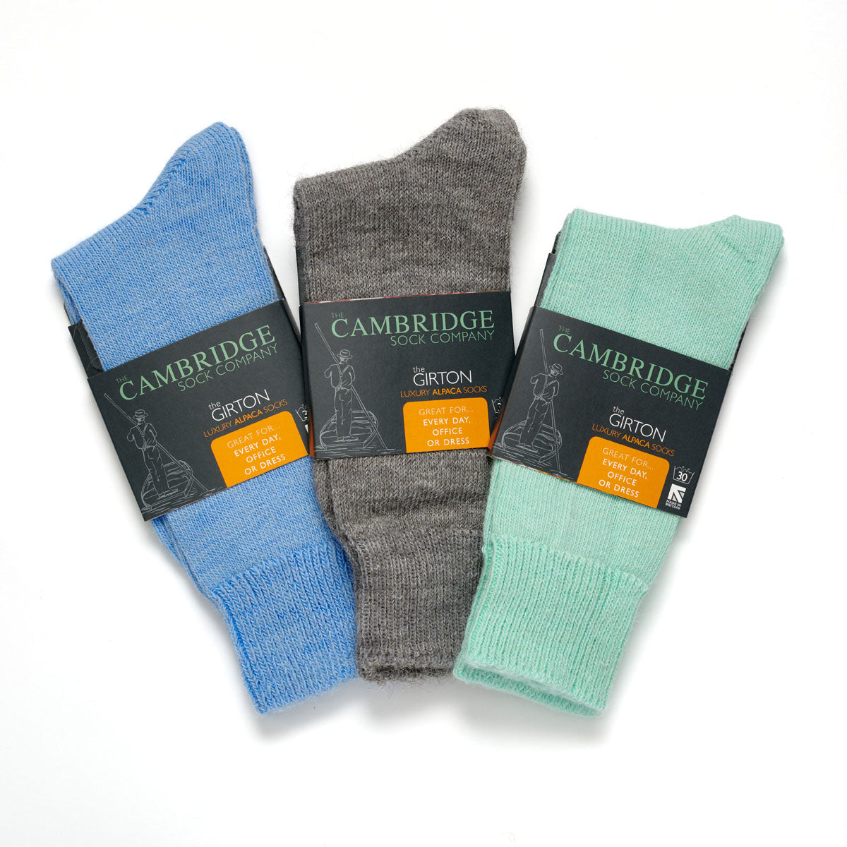 Alpaca Everyday Sock Bundle of 3 - The Girton