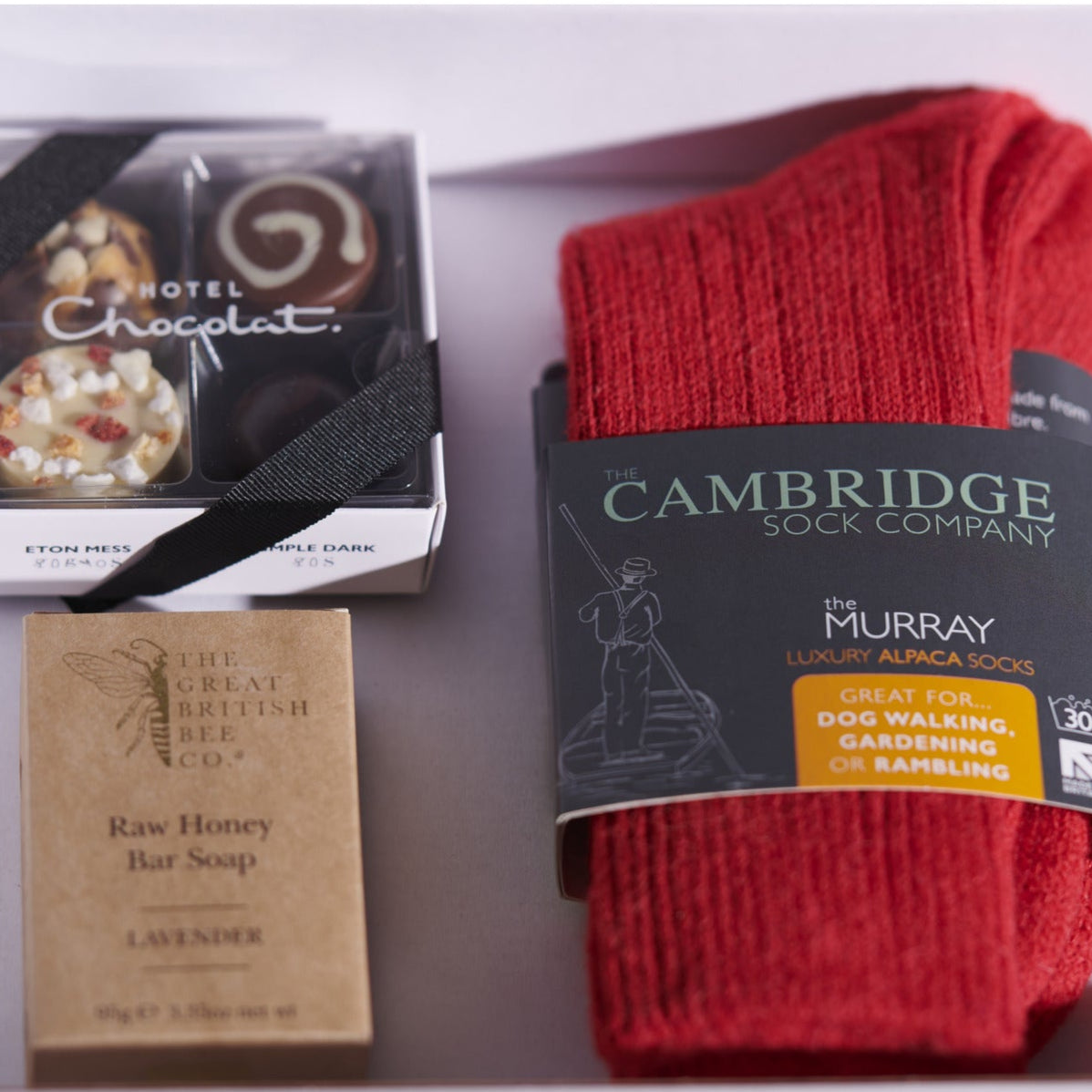 Alpaca Walking Sock Luxury Gift Box - The Murray