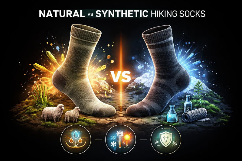 Natural Fiber Socks for Hiking: Comfort & Performance