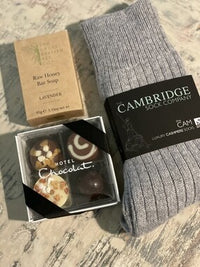 The Clare Alpaca Bed Sock Luxury Gift Box