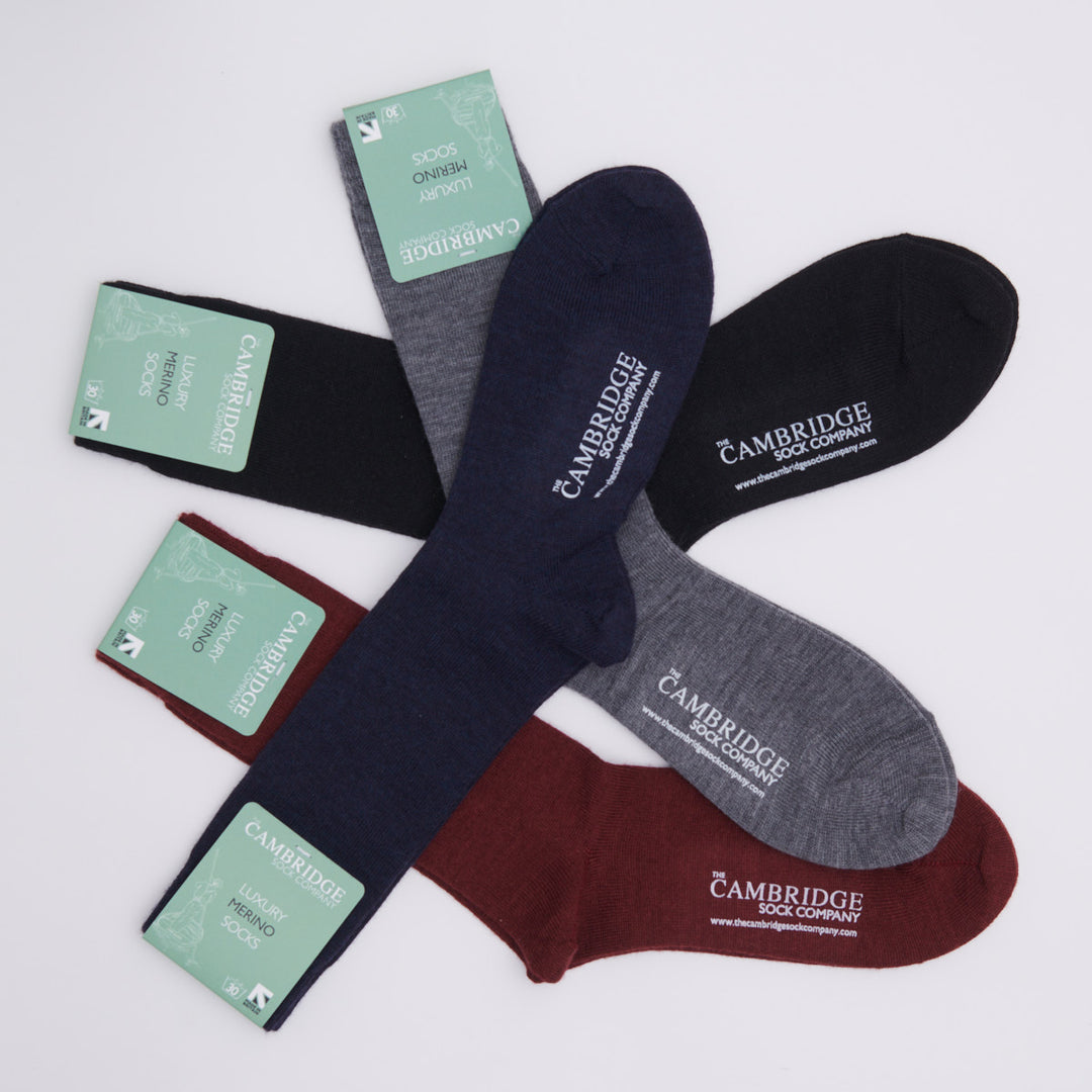 Merino Crew Sock - The King