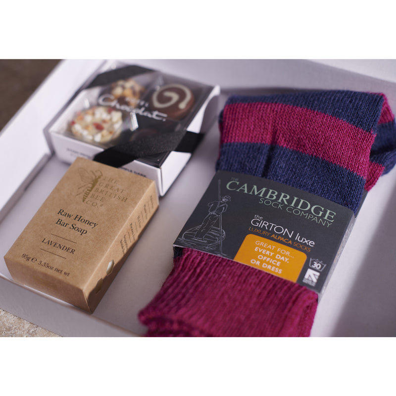 Alpaca Sock Luxury Gift Box - The Girton Luxe