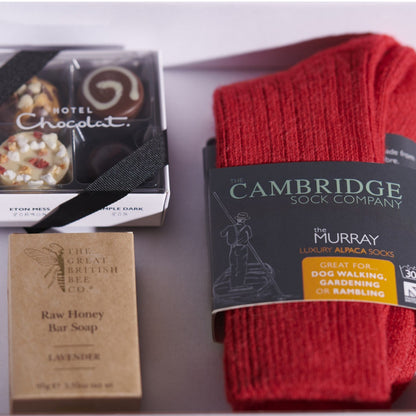Alpaca Walking Sock Luxury Gift Box - The Murray