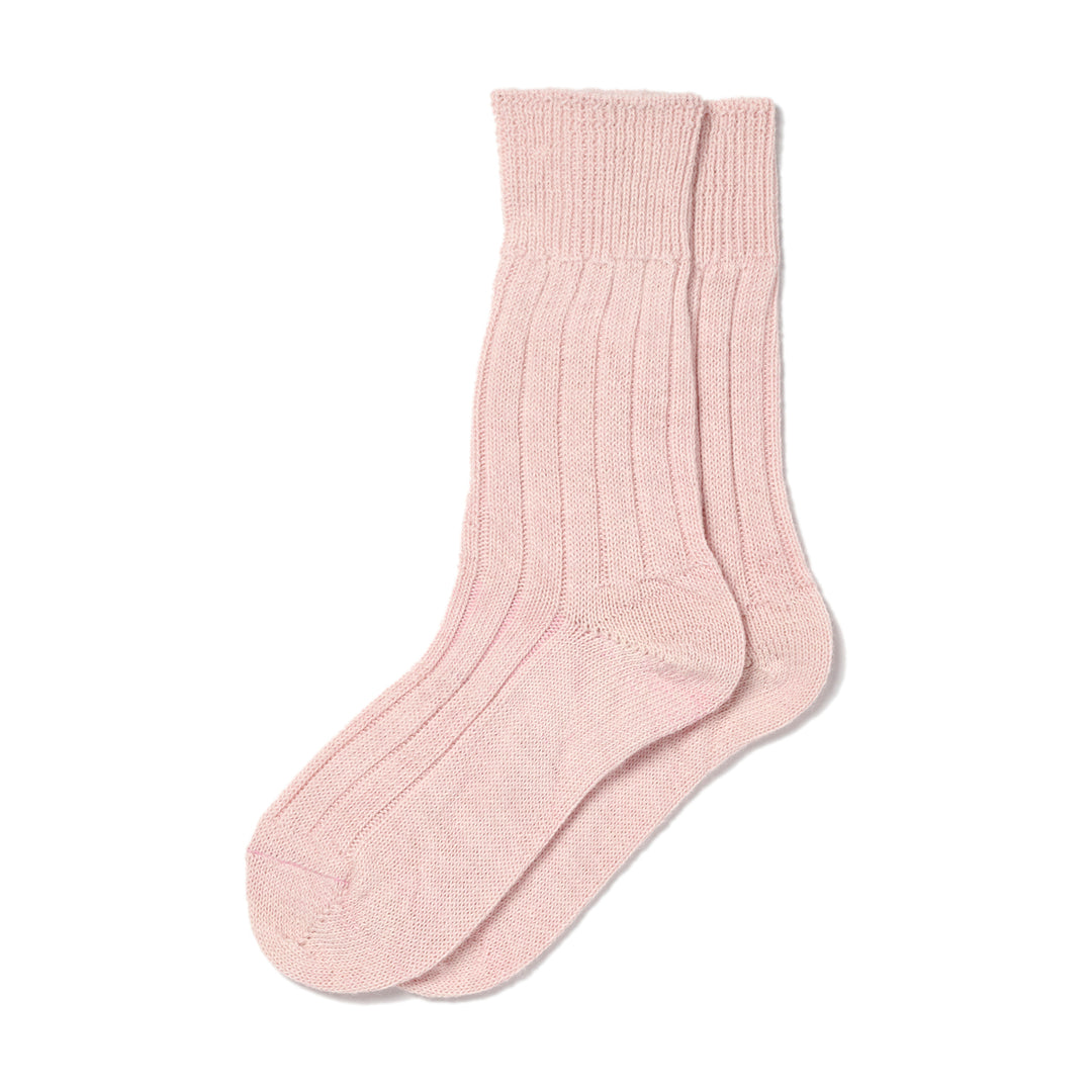 misty pink socks