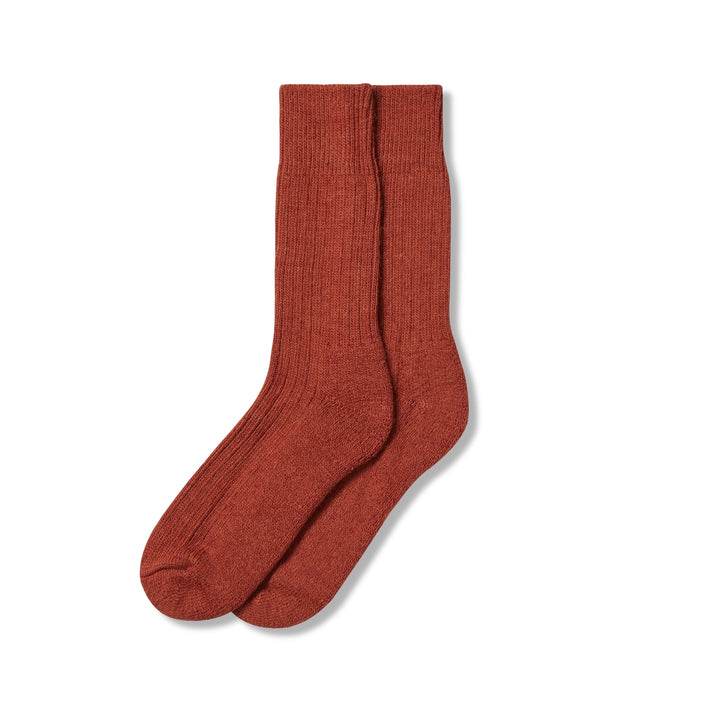 dark orange high socks